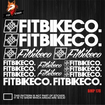 Bicycle Frame Decal Stickers  FITBIKE-01